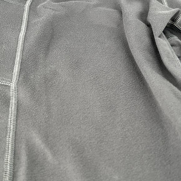 Dark Gray Yoga Pants Exercise Leggings Pockets Plus Size - Picture 4 of 14